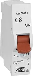 HPM Plug-in Circuit Breaker, 8 A
