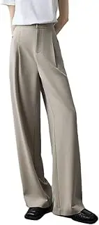 [Generic] Women Casual Suit Pants Loose Fitting Draping and Pants