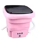 Mini Washing Machine 8L Foldable Plastic Timing Button Washing Machine New