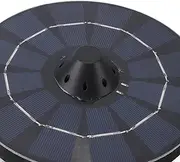 Solar Floating Pond Aerator 2.5W Automatic Power Off Floating Solar Powered Water Pump 6V for Outdoor