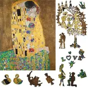 Wooden Jigsaw Puzzle for Adults by FoxSmartBox - 311 pieces - The Kiss