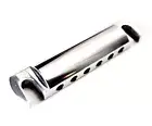 Peters straight lap steel guitar bender bridge w/ studs, USA made stop tailpiece