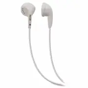 Maxell EB95 White Lightweight Stereo Earbuds NEW