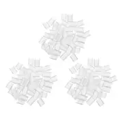 150Pcs Keratin Nail Glue for U Tip Rebond Hair Extensions Hot Fusion Clear