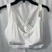 Offline By Aerie Real Me Sports Bra White XXL New With Tag