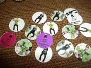 Pre Cut One Inch GANGNAM STYLE FREE SHIP