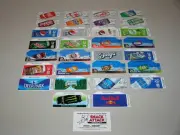(30) COKE OR SODA VENDING MACHINE 12oz "CAN" VEND LABEL VARIETY PACK -New / OEM