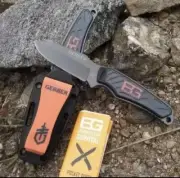 Gerber - Bear Grylls Jungle Survival - Fixed Blade Survival Knife - With Holster