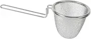 Stainless Steel Mesh Colander Pasta Strainer Kitchen Noodle Strainer Reusable Cooking Basket