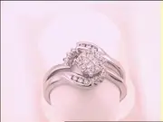 1/4CT-Diamond 'SOLEIL' BRIDAL SET