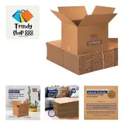 Moving Boxes, Extra Large 20" x 20" x 15" 12 Pack, Corrugated Cardboard Box f...