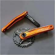 Bicycle Crankset, Mountain Bike Crankset 170mm 175mm104BCD MTB Hollow Integrated Crank Arm 32T 34T 36T 38T Narrow Wide CNC Chainring for 8/9/10/11/12 Speed