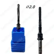 ⌀2.0 Dental Cross Cutter Drill Implant Bone Side Cut Debris Blade Fit Lindemann