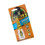 Gorilla Super Glue with Brush & Nozzle Applicator, 12 Gram, Clear 1 Pack