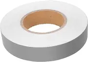 Homoyoyo 1 Roll Gray Reflective Fabric with Self-adhesive Backing High Brightness Reflective Tape for Enhanced Safety Suitable for Vehicles Bicycles Luggage and Outdoor Gear