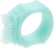 Mikinona Travel Toothbrush Head Protection Mini Finger Brush Soft Silicone Bristles Adult Toothbrush Care Compact for Camping