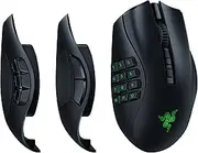 Razer Naga V2 Pro Gaming Mouse, Wireless, Up to 19+1 Buttons, Multi-Button Mouse, Interchangeable Side Buttons to 2/6/12 Buttons, Wheel Sensitivity Adjustment, Tilt Wheel, HyperSpeed Wireless,