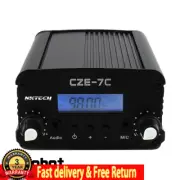 76-108MHz 1W/7W 7C Stereo FM Transmitter Frequency Sender Radio Broadcast#TZT