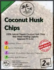 coconut husk chips 2kg Orchid Anthurium Vegetable Organic growing Media