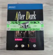 Vintage AFTER DARK Boxed Screen Saver Version 2.0 1990s Windows (Sealed vtg 90s)