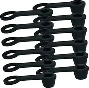 TIDTALEO 30Pcs Rubber Bleeder Caps for Motorbike Brake Durable Screw Covers for Brake Bleeding Against Dirt and Moisture Easy to Install for Motorcycle Maintenance