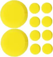 Sponge Paint Brushes Set 10 Round Sponges Paint Stamps Boys and Girls Art Tools for Early Learning for Watercolor Crafts