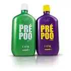 Everk Pre Poo Purple + Green Damaged Hair Protection Treatment Kit 2 x 500 ml-