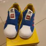 二手 童鞋 貝殼鞋 ADIDAS LEGO 樂高 運動鞋