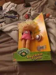 Cabbage Patch Kids Keychain Girls Blonde 8.5" Doll with Magna Doodle