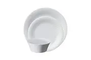 Noritake Conifere Fine White Porcelain 12 Piece Dinner Set