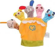 Boys and Girls Interactive Finger Puppets Set Music Animal Finger Dolls Toys for Boys Girls for Storytelling Communication Skills