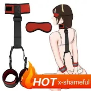 Couples Flirts Slaver Neck Collar Wrist Binding Restraint Collar Fetishs Supplie