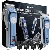 Professional Hair Clippers for Men Cordless Clippers and Trimmers Grooming Set Hair Clipper Hair Trimmer Barber Clippers Haircut Machine for Family