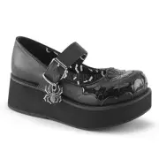 SPRITE-05 - Blk Vegan Leather-Blk Pat