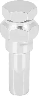 X AUTOHAUX Chrome 6 Point Sided 12mm Hex Tuner Key Wheel Rim Lug Nut Socket Adapter Tool