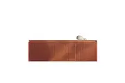 Belbagno Rimini Wall Hung Bathroom Vanity 1400Mm Potters Clay Bathroom Sinks