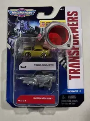NEW 2023 MicroMachines Transformers #021 Bumblebee CHASE & #04 Megatron