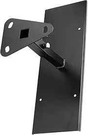 Car Rear Spare Tire Wheel License Plate Bracket Frame Holder, Compatible with Wrangler JK 2007-2017