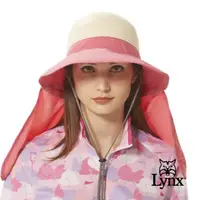 在飛比找momo購物網優惠-【Lynx Golf】女款典雅大方紙絲材質防曬披巾設計蝴蝶結