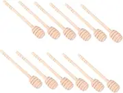 HOLIDYOYO 12Pcs Sticks Mixing Sticks Portable Honey Spoon Rods for Tea and Sweeteners and Reusable Kitchen Utensils