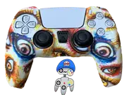 Silicone Cover For PS5 Controller Case Skin - Eyes