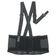 Condor Back Support w/Stay,Black,Polyester,M 6T563 Condor 6T563 M 190735108147