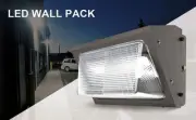 80Watt Outdoor Led Wall pack Light 5000K Dust to Dawn replace 400W MH Ip65