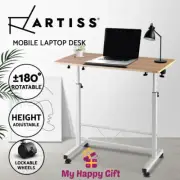 Artiss Laptop Table Laptop Desk Portable Mobile Computer Desk Tilt Table Bed