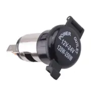 Car Cigarette Lighter Power Socket Outlet Plug 100cm Cable Wire Dust Cover New