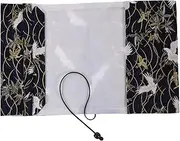 NUOBESTY A5 Book Cover 1pc Crane Cloth Slipcase Book Cover Decorative Protector for Book Sleeve Book Protector for Pattern Floral Printed Protector Cloth Book Lovers Bronzing