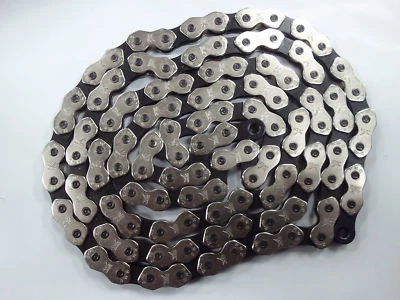 KMC K1-WIDE BMX 1/2" X 1/8" chain - BLACK CHROME 112L
