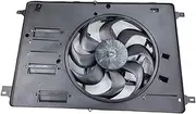 Radiator Cooling Fan Assembly Compatible with Land Rover LR2 08-14 LR2 LR011907 LR011906 LR020620