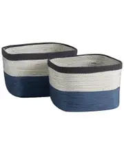 Napa Home & Garden Ayden 2pc Rectangular Basket Set