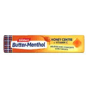 Allens Butter Menthol Honey Centre 10 Lozenges